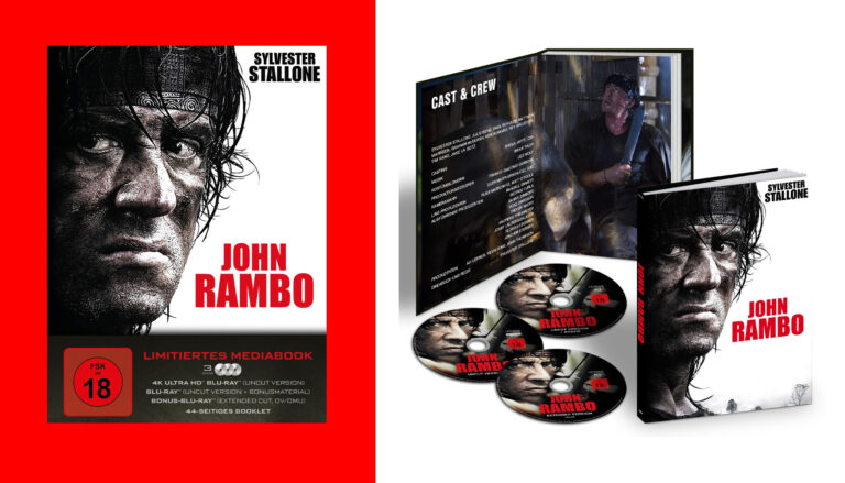 Aktueller Topseller: John Rambo im limitierten 4K UHD Blu-ray Mediabook