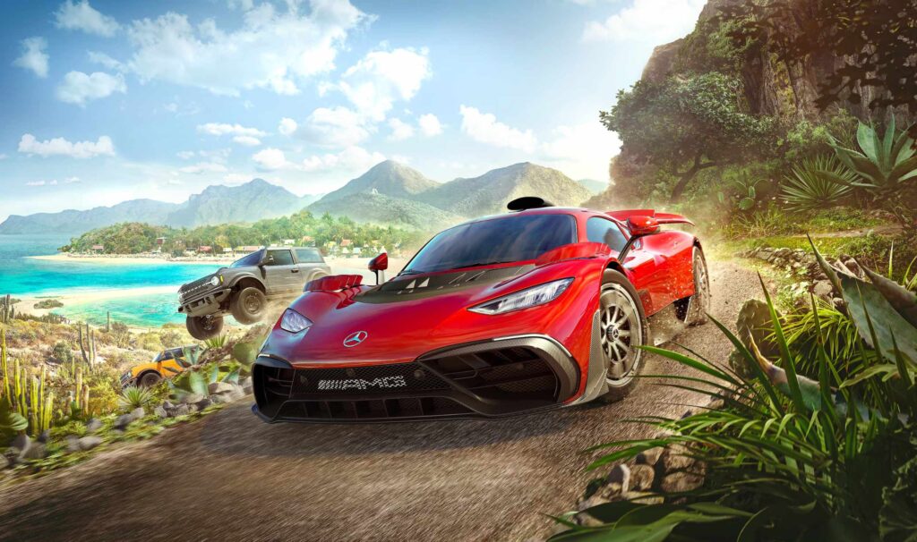 "Forza Horizon 5" erscheint für die Sony PlayStation 5.