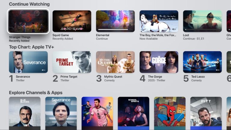 Netflix vernetzt sich endlich mit der App für Apple TV
