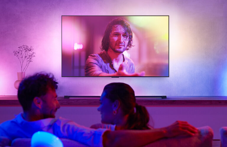Philips Hue Sync TV App: Ab sofort auch für Smart-TVs von LG