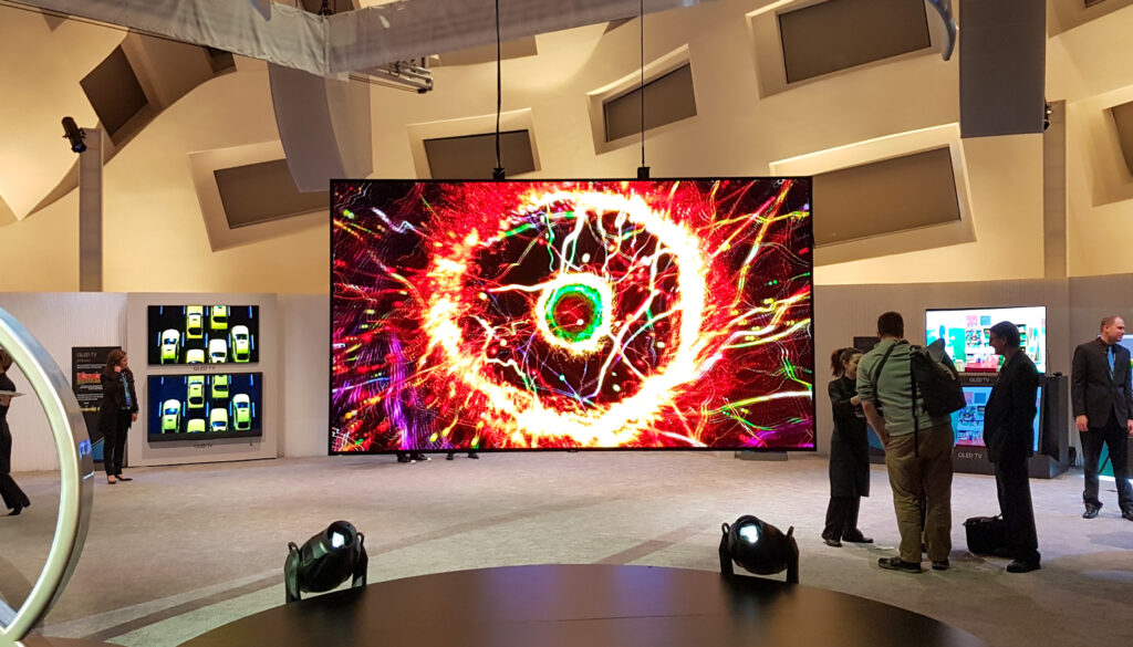 Der erste "QLED-Fernseher" von Samsung, vorgestellt auf der CES 2017