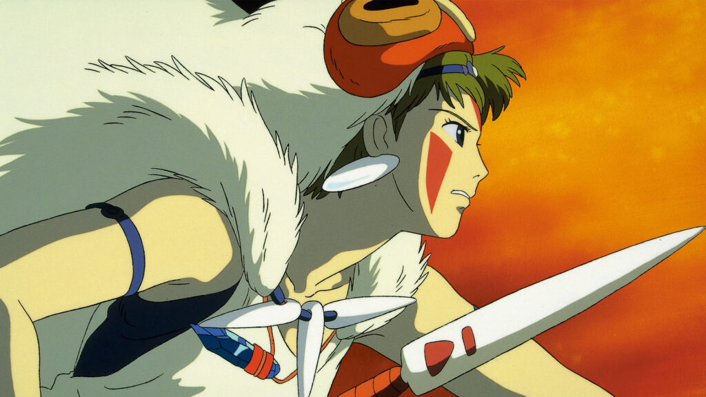 "Prinzession Mononoke" des Studio Ghbili wurde in 4K remastered.