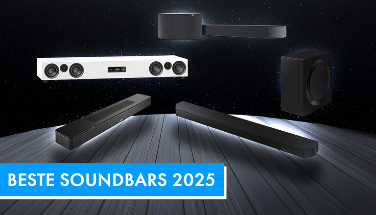 Die fünf besten Soundbars 2025: Von High-End bis Preis-Leistungs-Sieger