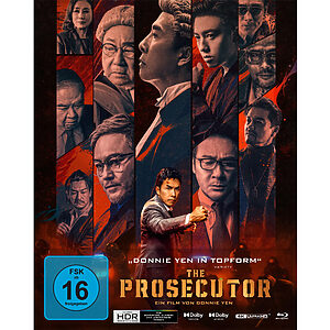 Donnie Yens The Prosecutor auf 4K Ultra HD Blu-ray Mediabook bestellen