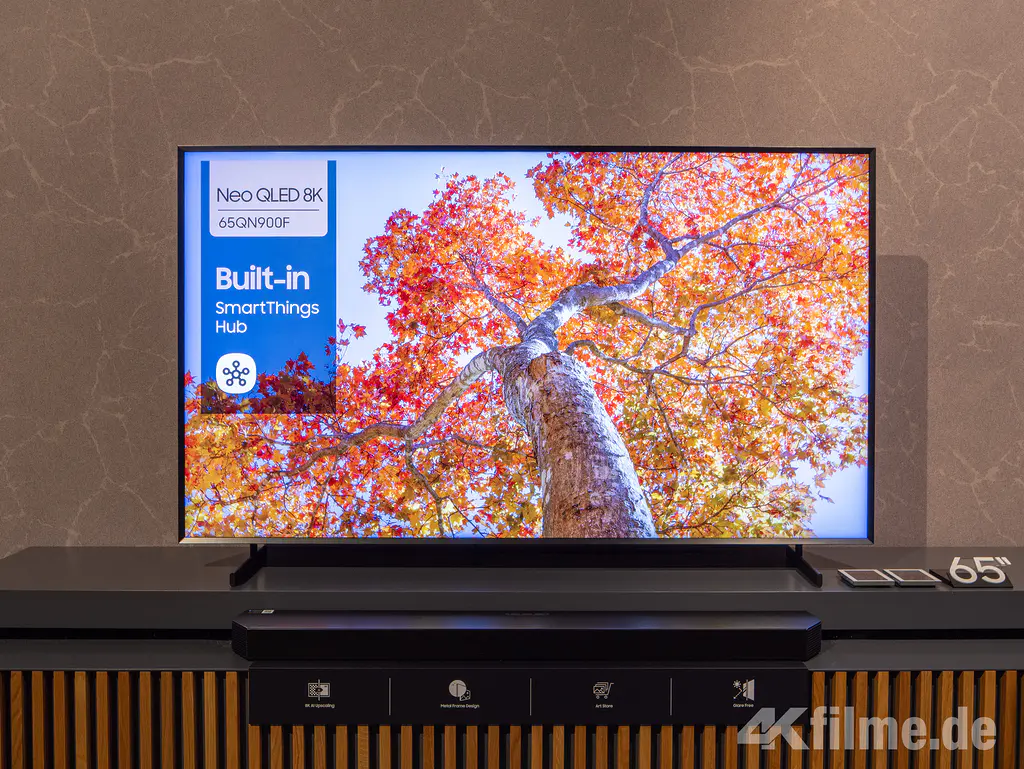 Der neue Samsung QN900F 8K NEO QLED TV 2025