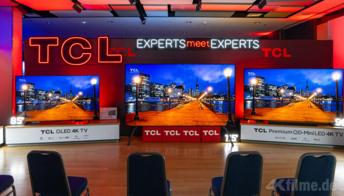 TCL punktet mit seinen Mini-LED-LCDs die in Maxi-Größen von bis zu 115 Zoll erhältlich sind!