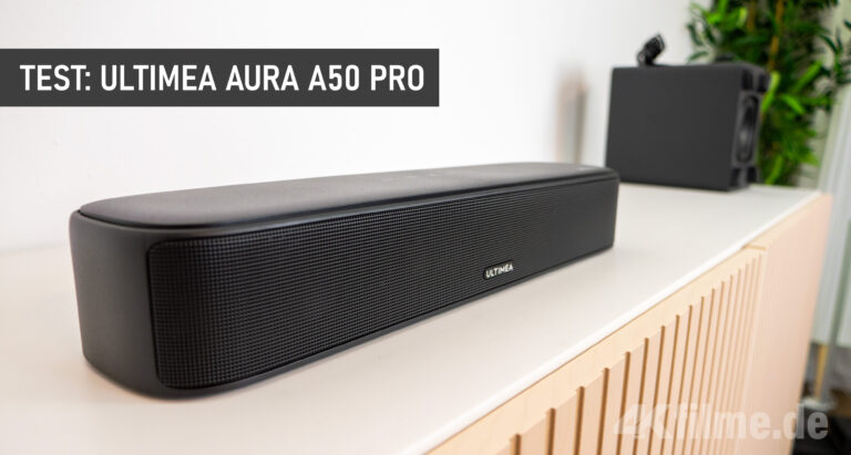 Ultimea Aura A50 Pro Test: 5.1-Soundbar mit Dolby Atmos zum fairen Preis