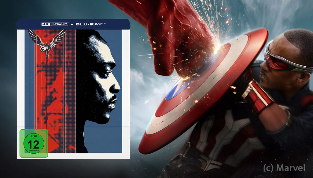 Captain America - Brave New World kann ab sofort auf 4K Blu-ray oder digital auf Apple TV und Prime Video vorbestellt werden.