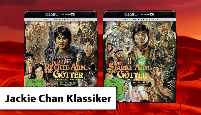 Austauschprogramm für Jackie Chan-Klassiker wegen Fehlpressung der 4K Blu-ray