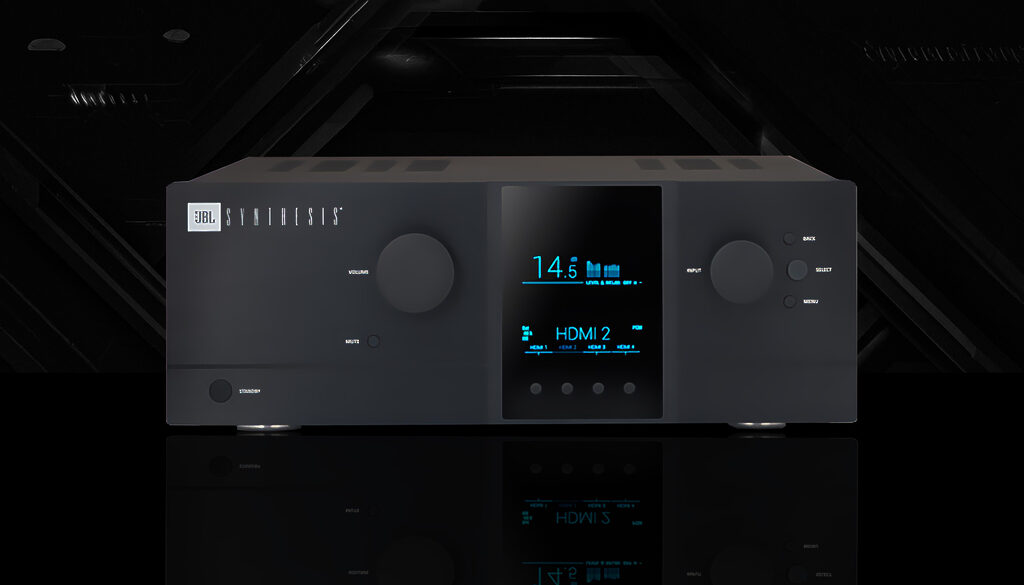 Der JBL Synthesis SDP-80 ist für Luxus-Heimkinos gedacht.