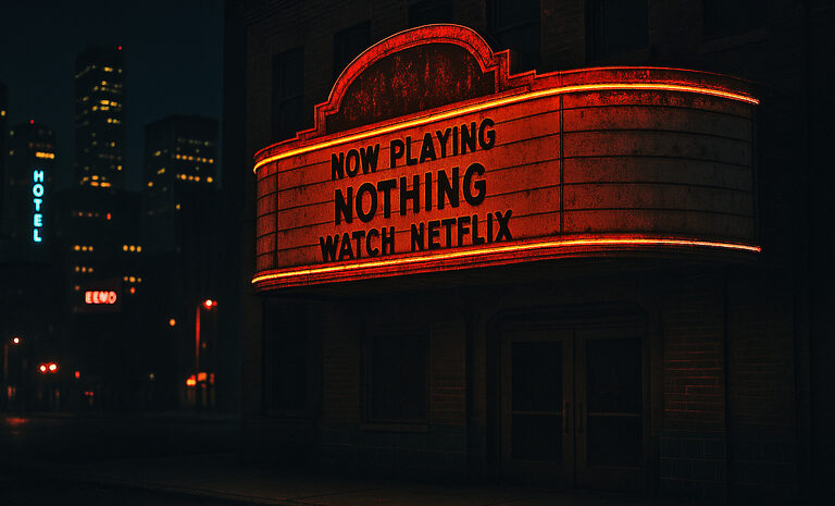 Tod des Kinos: Chef von Netflix tanzt bereits auf dem Grab