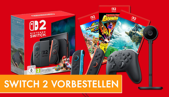 Die Nintendo Switch 2 Konsole sowie Spiele und Zubehör können bereits vorbestellt werden.