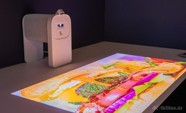 Samsung The Premiere 5: Ultrakurzdistanzbeamer mit einem Touchscreen-Trick