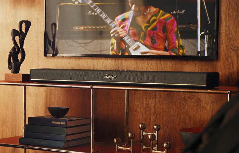 Marshall Soundbar Heston 120: Erste Soundbar der Marke mit Dolby Atmos und DTS:X