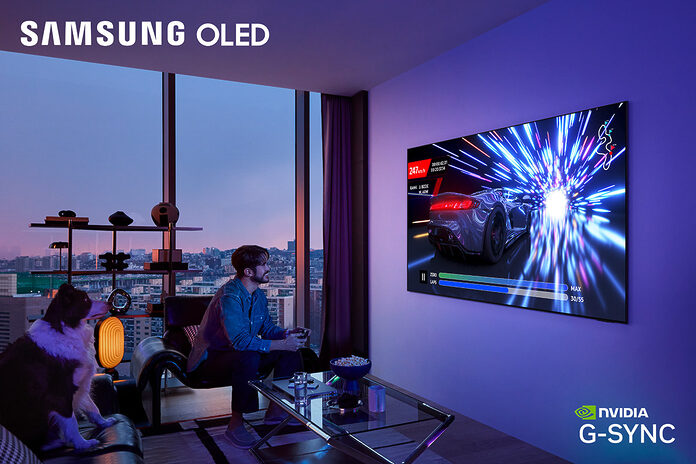 Samsungs neue OLED-TVs binden Nvidia G-Sync ein.