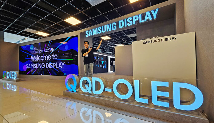 Samsung Display zeigt seine OLED-Innovationen auf der Computex 2025.