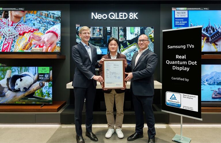 Samsung führt Zertifizierung für Displays mit echten Quantum-Dot-Materialien ein