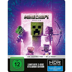 Ein Minecraft Film 4K Blu-ray Steelbook kaufen