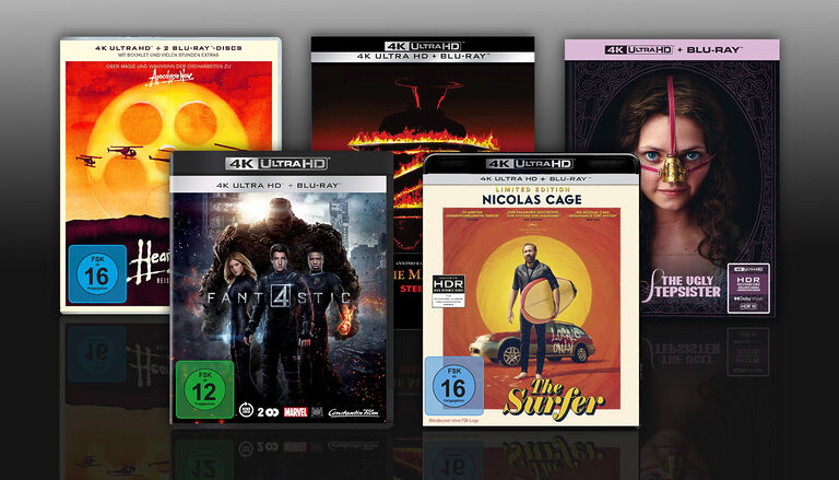 Weitere Film-Vorbesteller auf 4K Blu-ray: „Fantastic Four“, „Over the Top“, „Until Dawn“, „Lethal Weapon“…