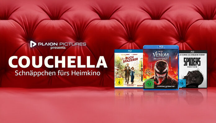 Beim Couchella-Heimkino-Festival von Plaion Pictures stehen 4K Blu-rays ab 10.87 Euro zum Kauf.