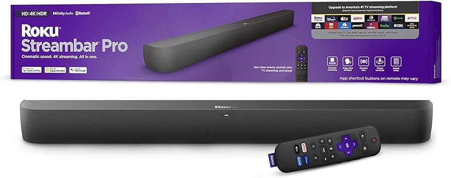 Die Roku Streambar Pro ist aktuell der Werbe-Übeltäter.