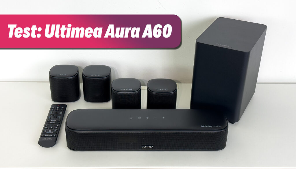 Im Test: Das Ultimea Aura A60 Dolby Atmos-Soundbar 7.1-System
