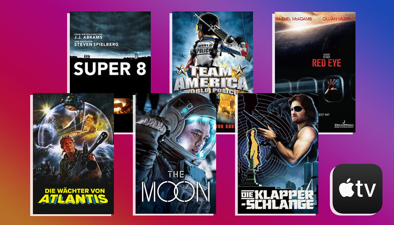 Überarbeitetes Film-Angebot auf Apple TV: Mit dabei „Super 8“, „Red Eye“, „The Moon“ uvm.