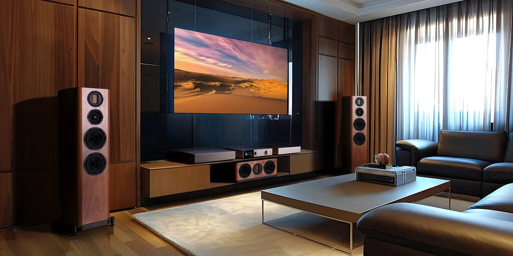 Die Wharfedale Evo 5 sollen im Heimkino natürlich jede Soundbar ausstechen.