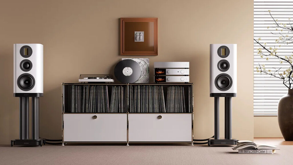 Die Wharfedale Evo 5 sind in Kürze in Paaren erhältlich.