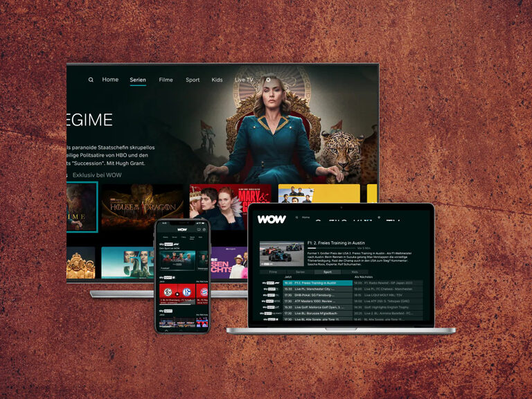 WOW von Sky mit großem Re-Launch: Auch 4K rückt näher