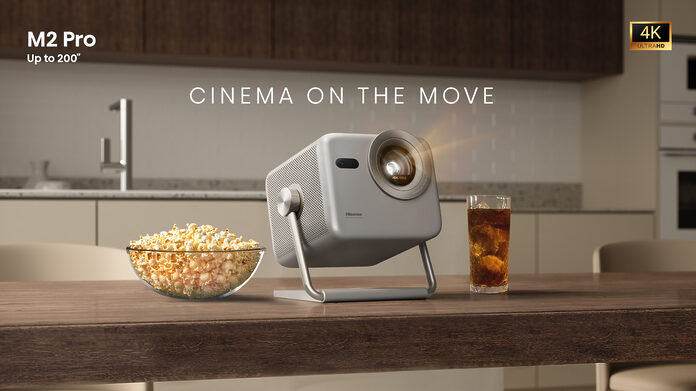 Der neue Mini-Laser-Beamer Hisense M2 Pro.