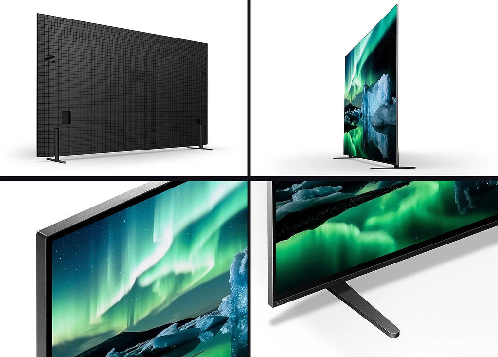 Das harmonische Design des Sony Bravia 8 OLED TV macht das Gerät zu einem absoluten Blickfang