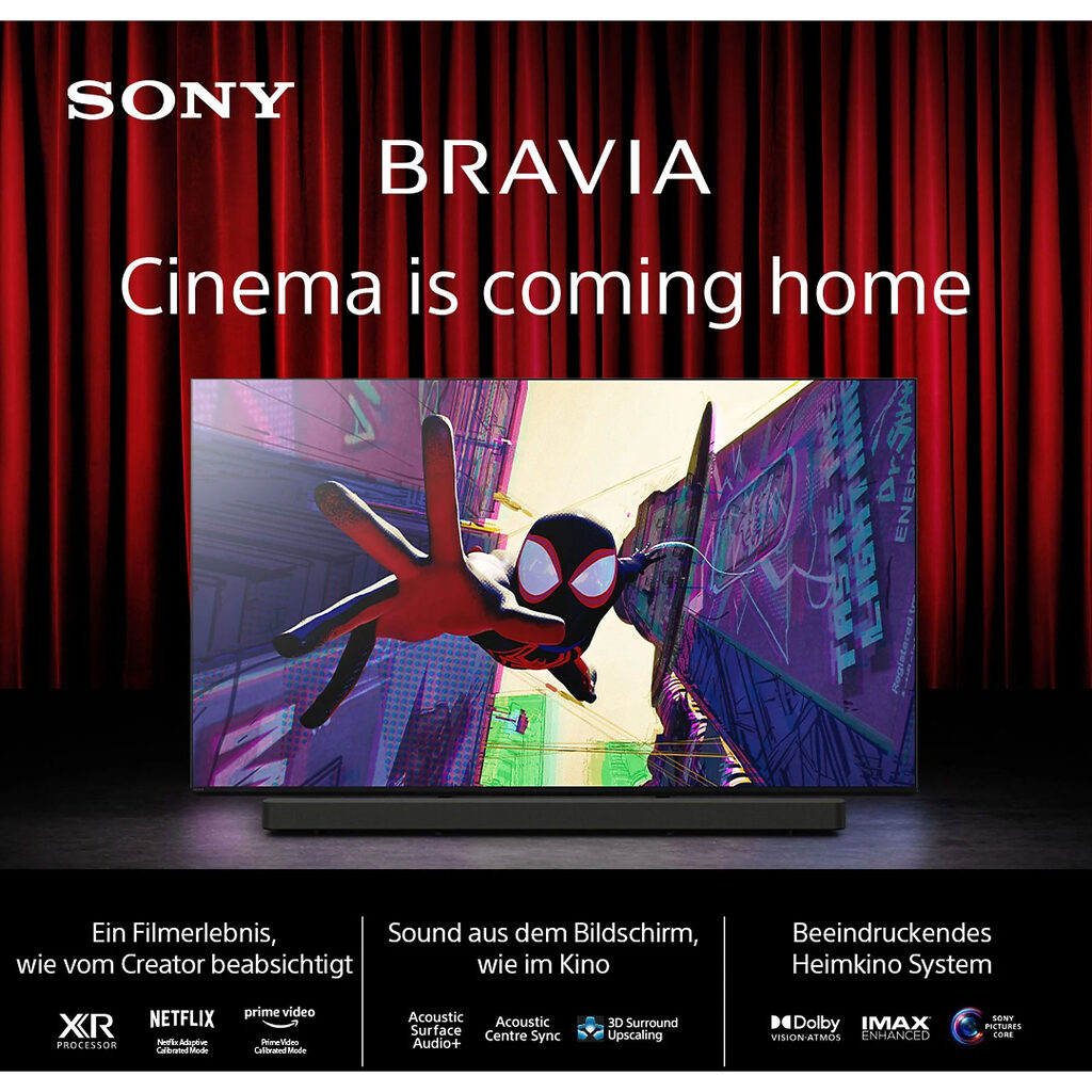 Die wichtigsten Features des Sony Bravia 8 OLED-TV auf einen Blick