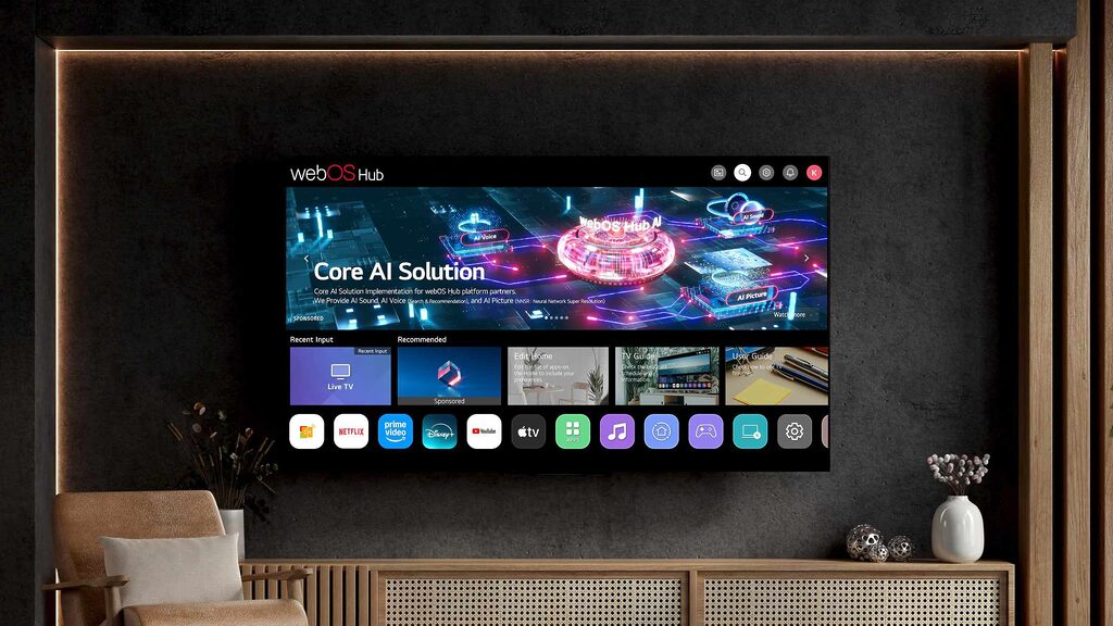LG hat seinen webOS Hub 3.0 vorgestellt - mit mehr KI.