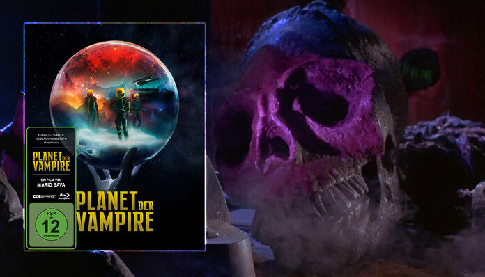 Planet der Vampire erscheint im September 2025 im limitierten 4K Blu-ray Mediabook