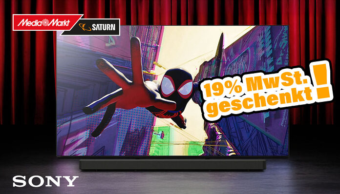 Bestpreise für die Bravia 8 OLED TVs in 55 und 65 Zoll dank 19% MwSt. geschenkt-Aktion!