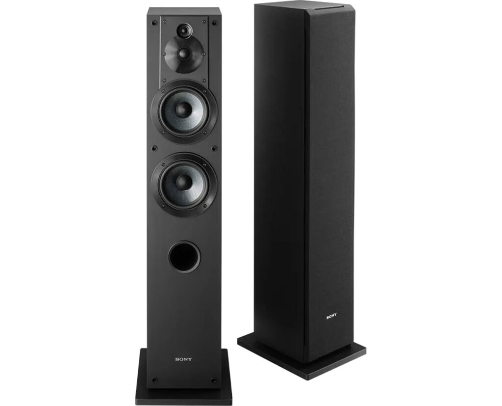 Die Sony SS-CS3M2 Standlautsprecher liefern die perfekte Basis für Stereo-Setups und zukünftige Surround-Sound-Anlagen
