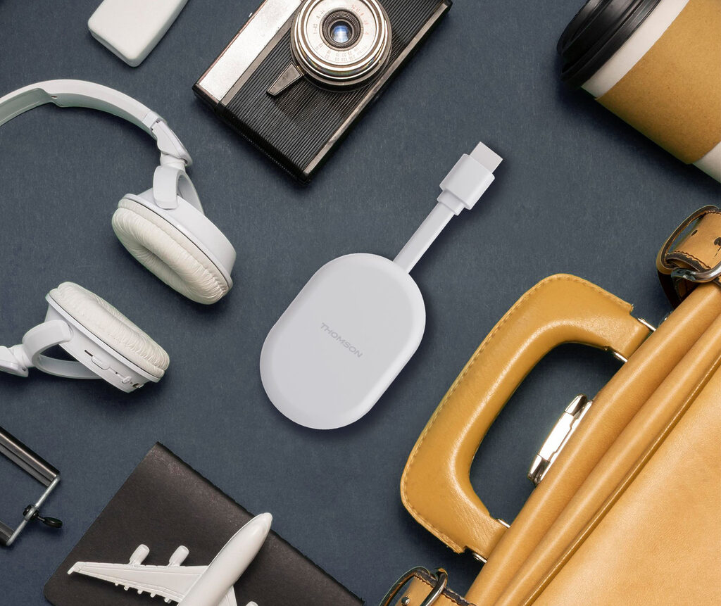 Der Thomson Go Cast 150 ist ein neuer Streaming-Player mit Google TV.
