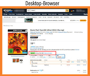 Die Verlinkung zur Aktion "weitere Artikel" findet ihr auf Desktop-Browsern hier (roter Kasten)