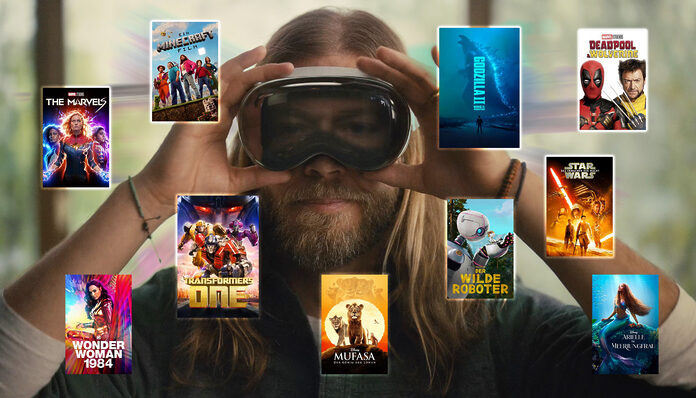 3D Filme auf Apple TV für die Apple Vision Pro (Übersicht)