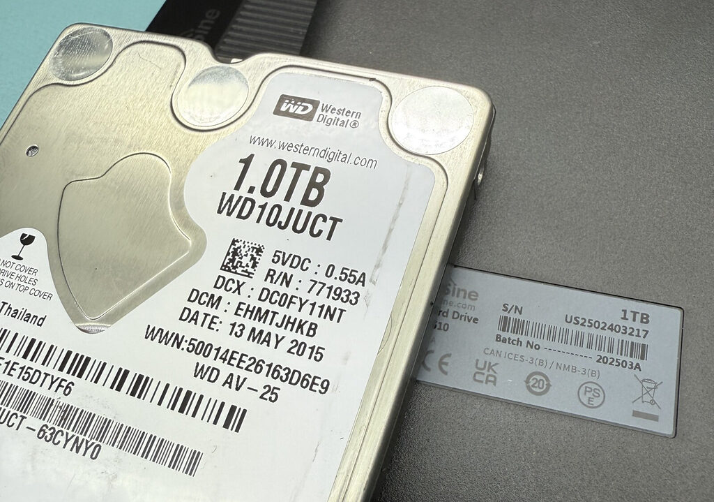 Die als Neuware verkauften HDDs waren teilweise 10 Jahre alt.