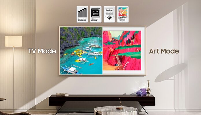 Samsung The Frame: Plötzlich sind eigene Diashows kostenpflichtig.