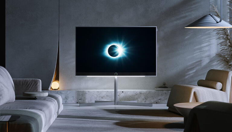 Der Loewe Stellar in 97 Zoll unterstützt als einziger OLED-TV der Serie Dolby Vision