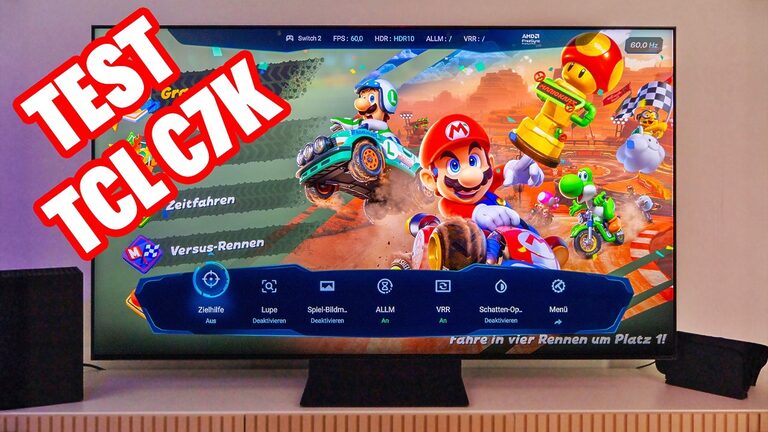 VIDEO: TCL C7K 4K QD-Mini-LED-TV (Q7K) im Test: Der Preis-Leistungs-Tipp 2025!