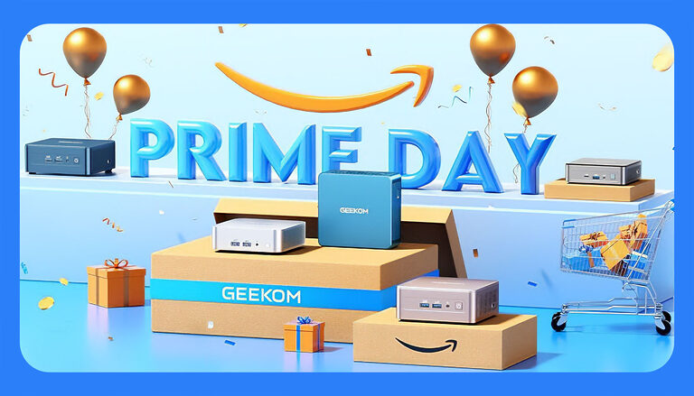 GEEKOM: Mini PCs mit satten Rabatten zum Amazon Prime Day 2025 günstig kaufen!