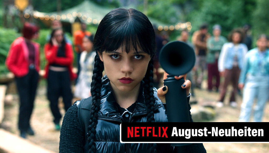 Netflix hat im August die 2. Season von "Wednesday" im Programm.