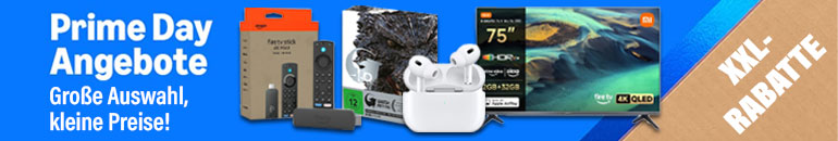 Satte Rabatte zum Amazon Prime Day auf Elektronik, Filme, Games uvm.