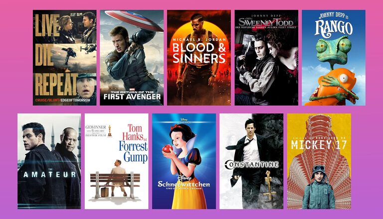 Top 50 – Die beliebtesten Film-Angebote auf Apple TV (4K Ultra HD)