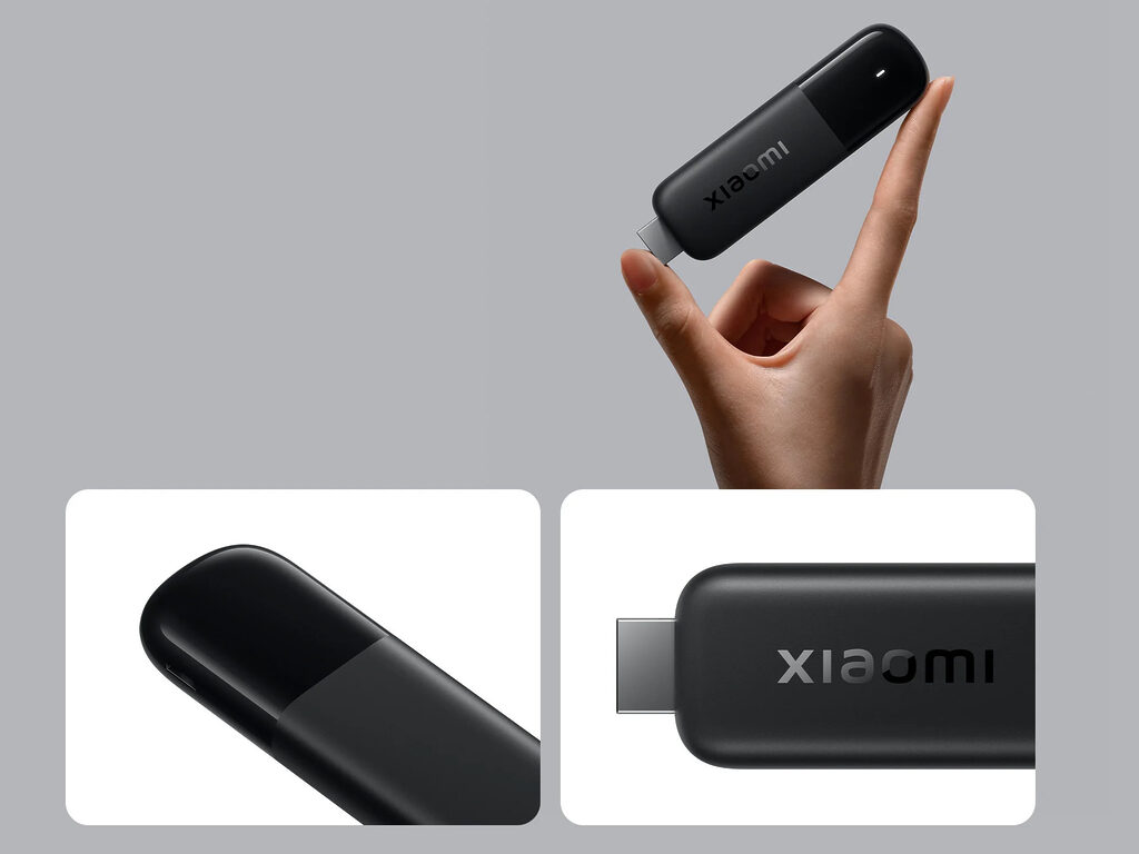Der Xiaomi TV Stick 4K (2. Gen.) gibt sich im Design dezent.