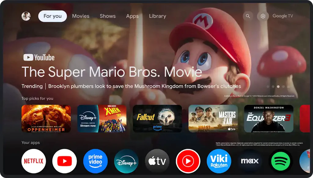 Google TV will endlich fit fürs 64-bit-Zeitalter werden.